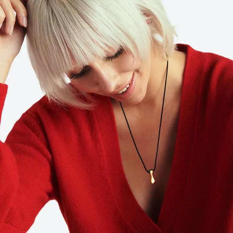 LA MOME BIJOU I initial Joy Letter Necklace in Gold