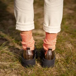 Ladies JoJo Yosemite Socks in Rust | Collen & Clare