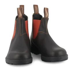 1918 Leather Boots in Brown/Terracotta | Collen & Clare