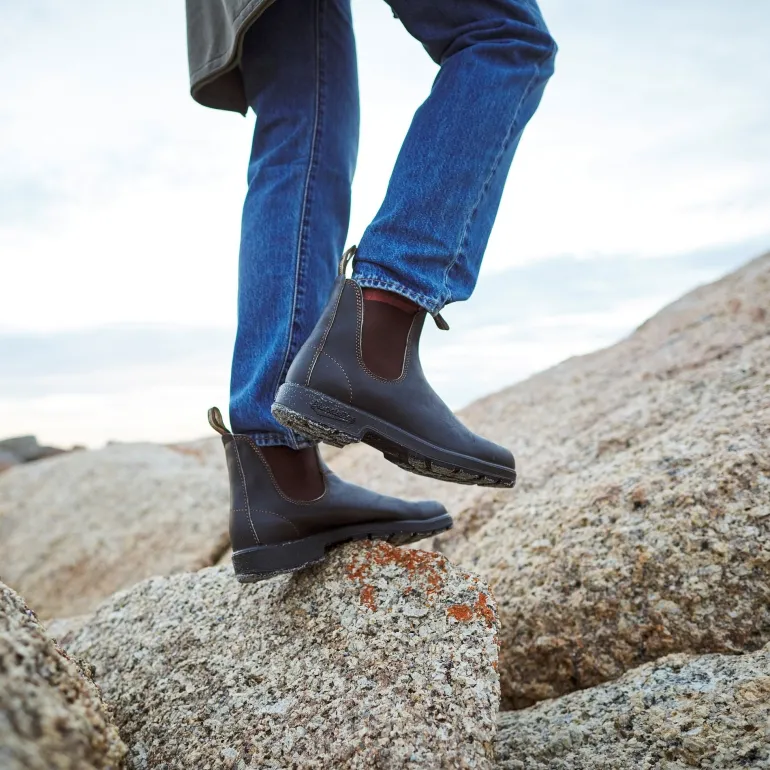 500 Leather Boots in Stout Brown | Collen & Clare