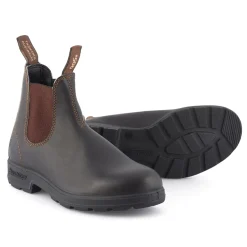 500 Leather Boots in Stout Brown | Collen & Clare