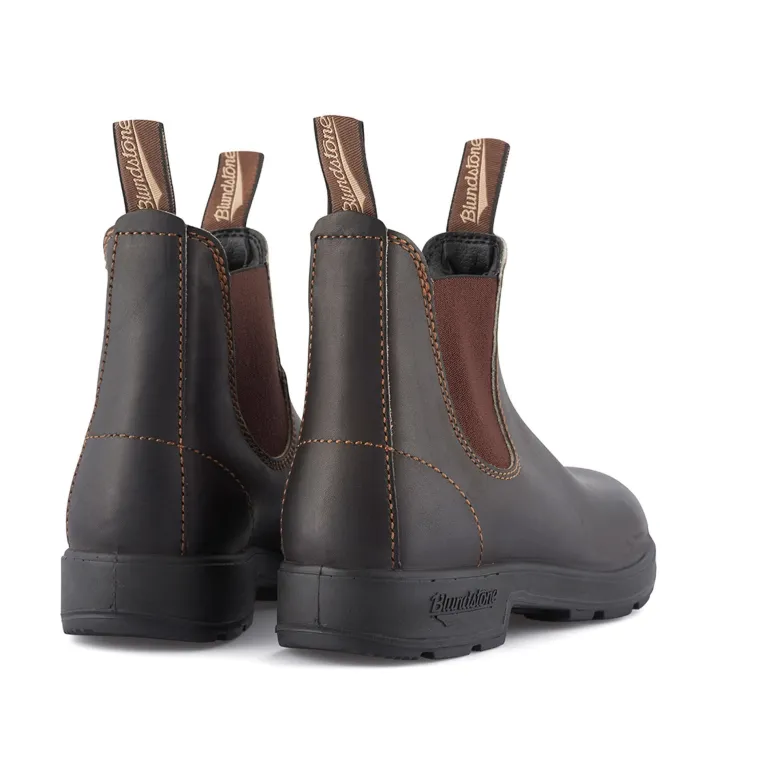 500 Leather Boots in Stout Brown | Collen & Clare