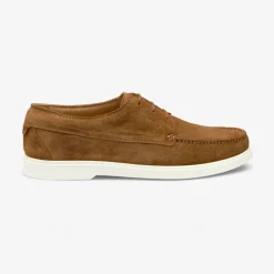 LOAKE Sardinia Shoe in Chestnut Suede
