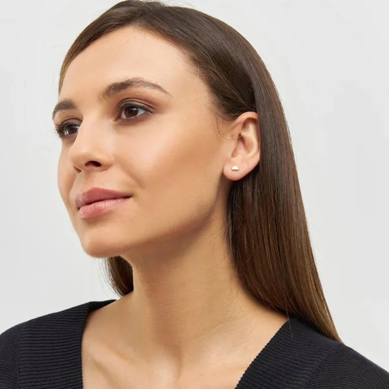 LULU Copenhagen Cloud Earring in Gold