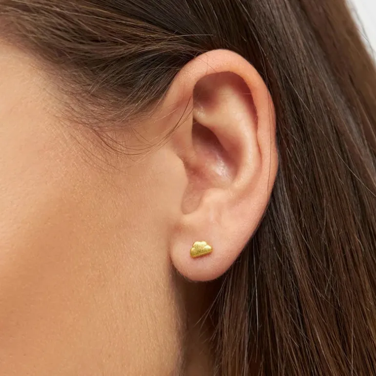 LULU Copenhagen Cloud Earring in Gold