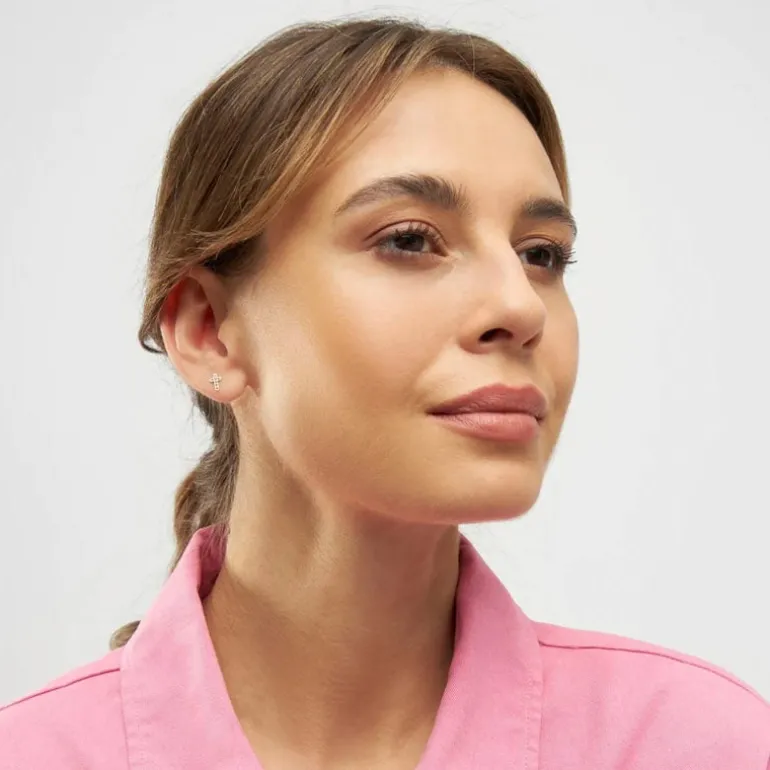 LULU Copenhagen Crystal Earring in Silver