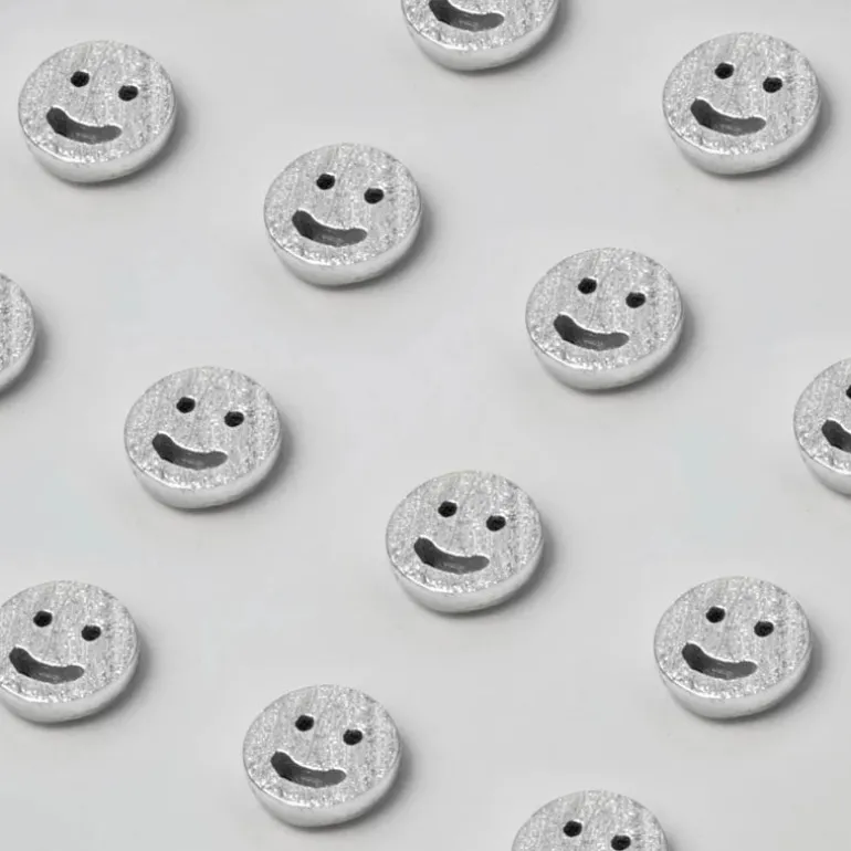 LULU COPENHAGEN Smiley Earring in Silver