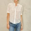 M.A.B.E Dacy EMB Top in Mustard