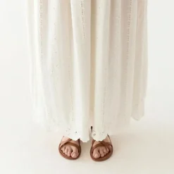 MAISON HOTEL Amandine Dress in Pearl