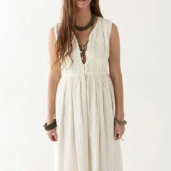 MAISON HOTEL Amandine Dress in Pearl