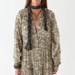 MAISON HOTEL Antonia Dress in White Lies