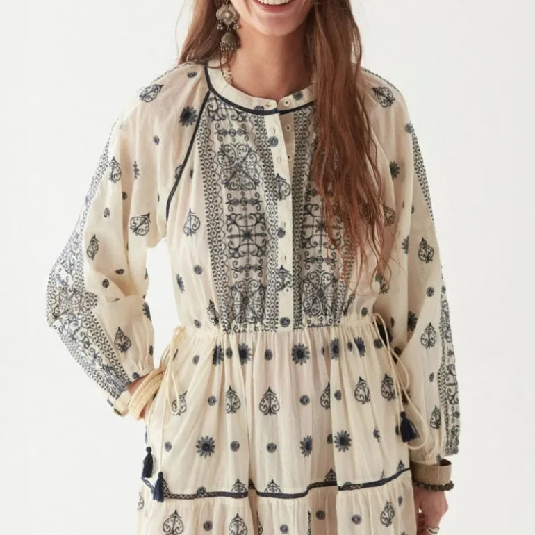MAISON HOTEL Caroline Dress in Off White