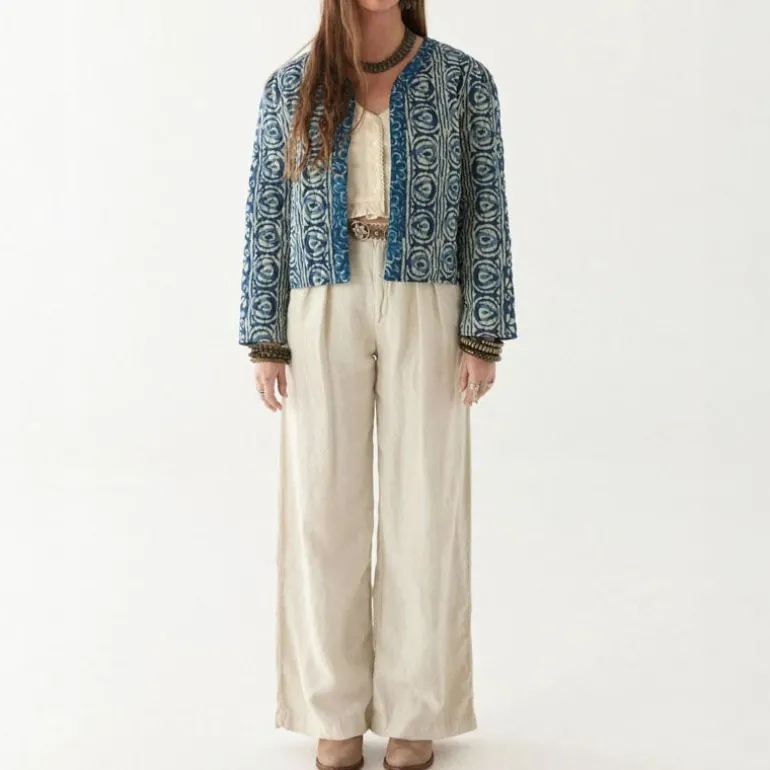 MAISON HOTEL Coti Jacket in Indigo Soul