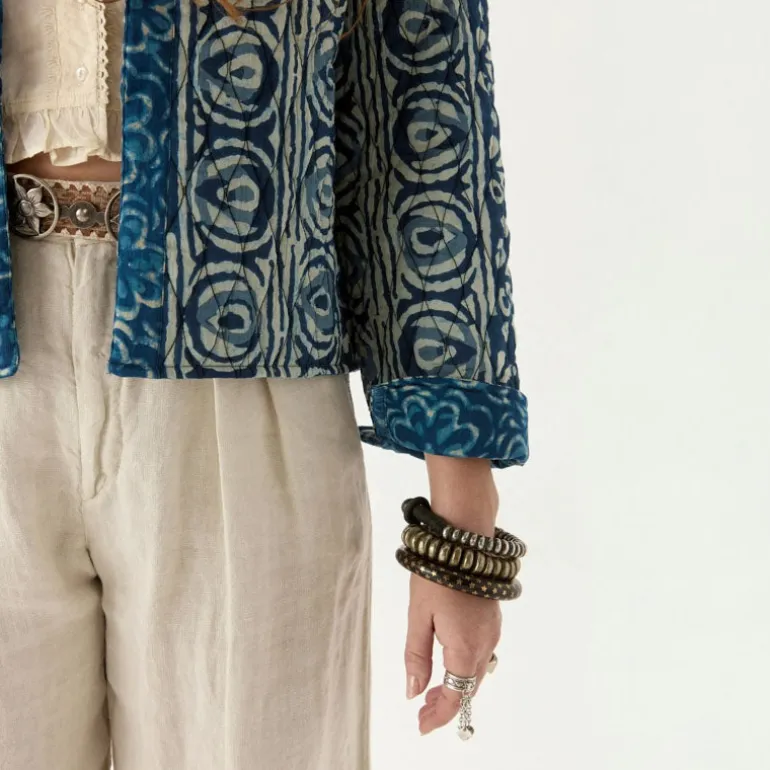 MAISON HOTEL Coti Jacket in Indigo Soul