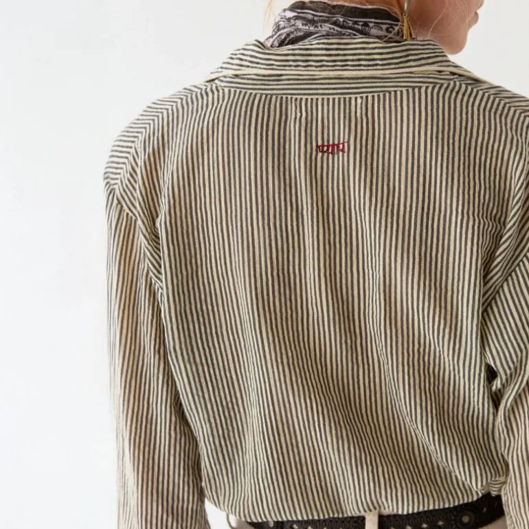 MAISON HOTEL Dodo Blouse in Marine