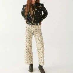 MAISON HOTEL Dylan Blouse in Starry Night