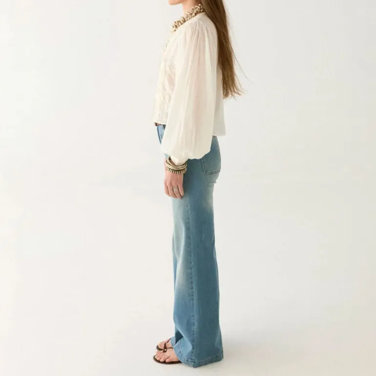 MAISON HOTEL Ludovica Blouse in Pearl