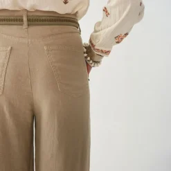 MAISON HOTEL Marisa Trousers in Dessert