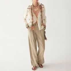 MAISON HOTEL Marisa Trousers in Dessert