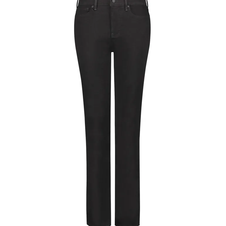 Marilyn Straight Leg Jeans in Black | Collen and Clare