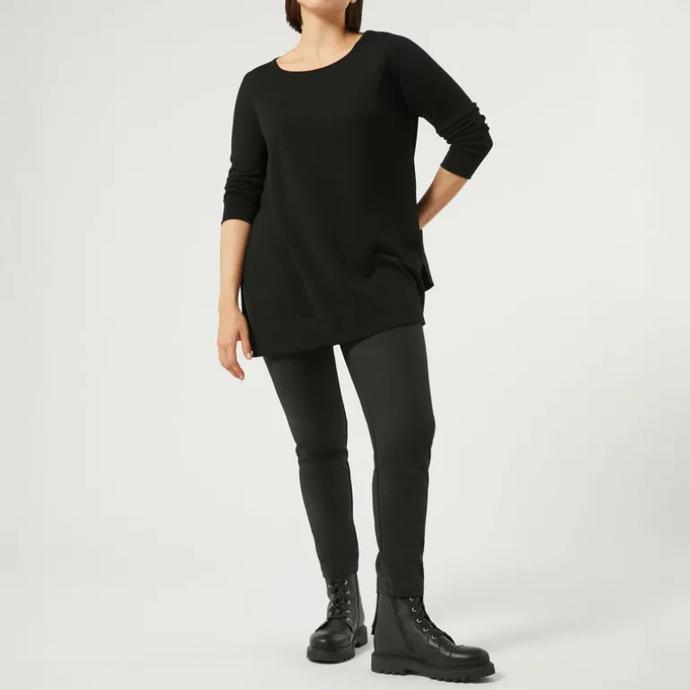 MARINA RINALDI Aly Wool Jumper in Black