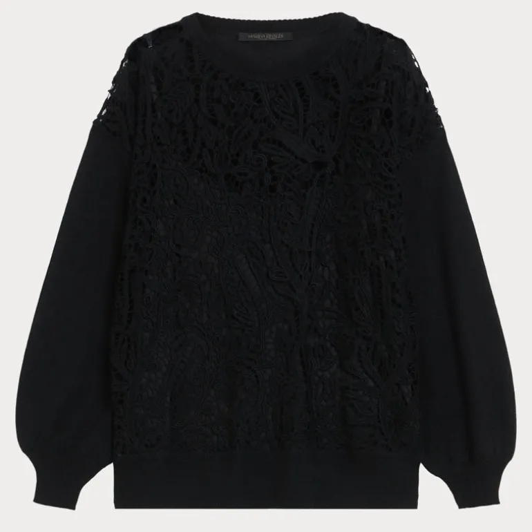 MARINA RINALDI Lolly Top in Black