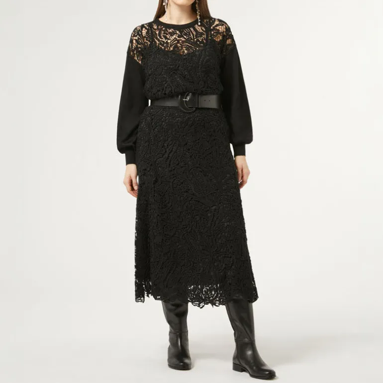 MARINA RINALDI Lolly Top in Black