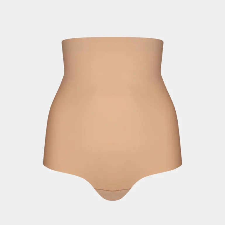 Maxi Sexy Hi-Brief in Latte | Collen and Clare