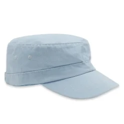 MOUSQUETON Brieu Cotton Cap in Pale Blue