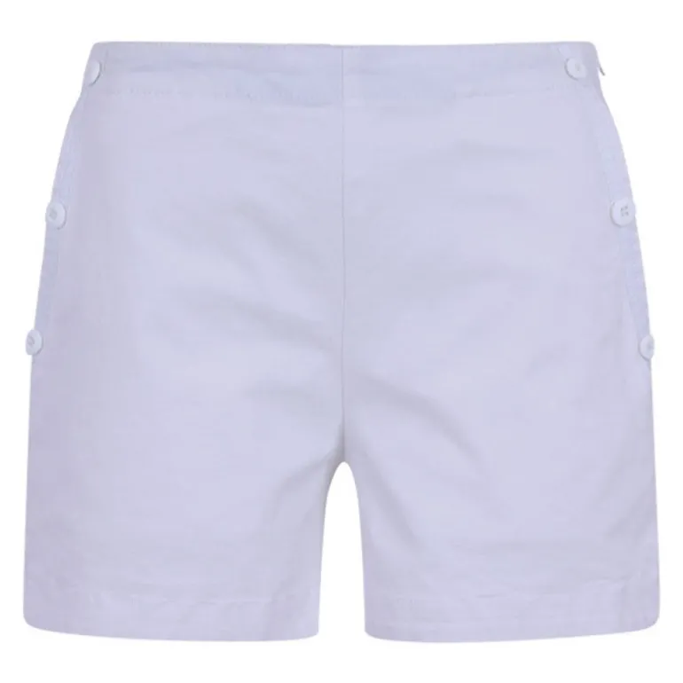MOUSQUETON Isy Cotton Shorts in White