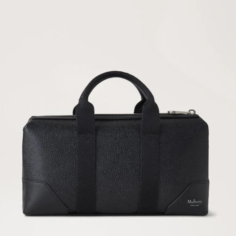 Mulberry Mini Crossbody Clipper Eco Scotchgrain in Black