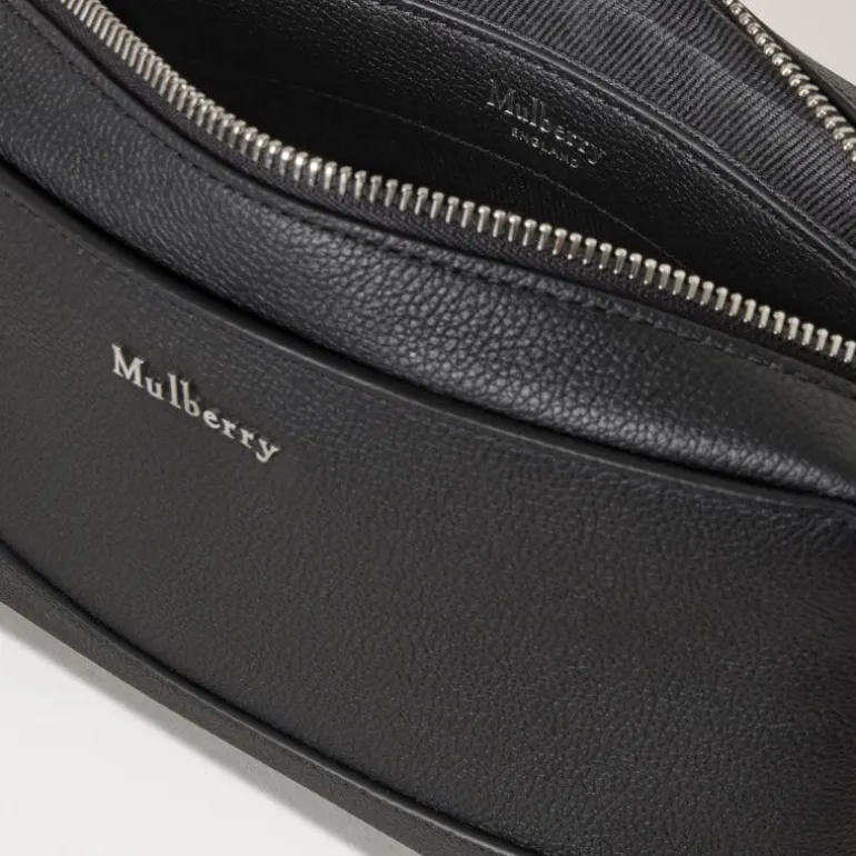 Mulberry Small Farringdon Messenger Bag in Black