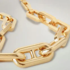 Mulberry Softie Chunky Necklace in Gold