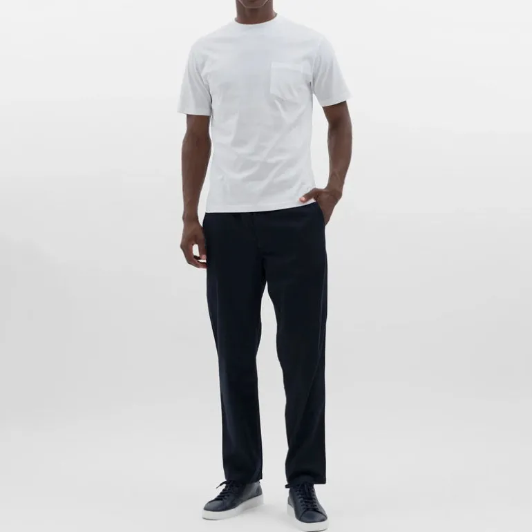 NORSE PROJECTS Johannes Organic Pocket T Shirt in White