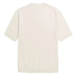 NORSE PROJECTS Rhys Cotton Linen T Shirt in Kit White
