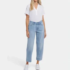 NYDJ Balloon Jean Ankle Jeans in Santiago Sea
