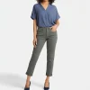 NYDJ Margot Girlfriend Jeans in Vine Leaf