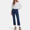 NYDJ Marilyn Straight Ankle Jeans in Ibiza Blues