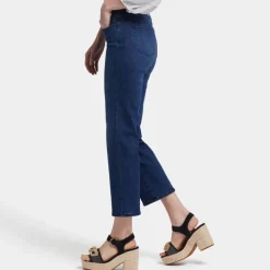 NYDJ Marilyn Straight Ankle Jeans in Ibiza Blues