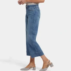 NYDJ Teresa Wide Leg Ankle Jeans in Majorca Bay