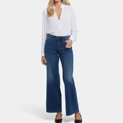 NYDJ Teresa Wide Leg Jeans in Rio Rapids