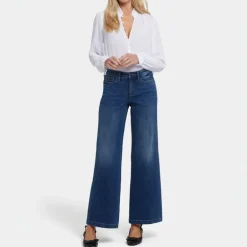 NYDJ Teresa Wide Leg Jeans in Rio Rapids