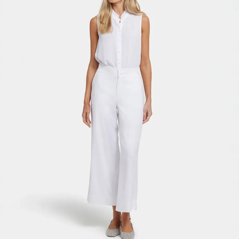 NYDJ Waverly Trouser in White