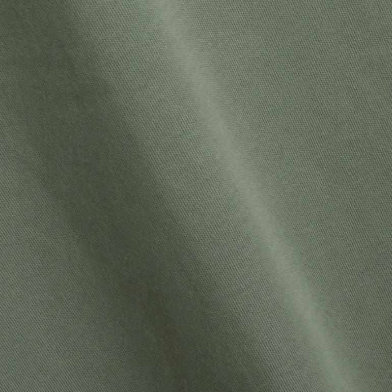 OLIVER SPENCER Heavy Long Sleeve Rugby Top Tavistock in Sage Green