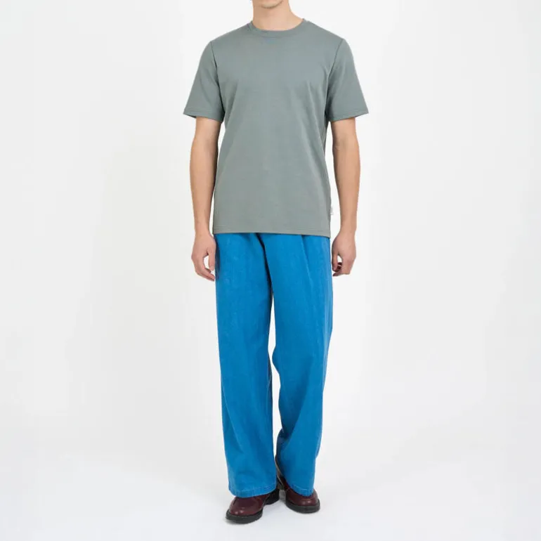 OLIVER SPENCER Heavy T-Shirt Tavistock in Sage Green