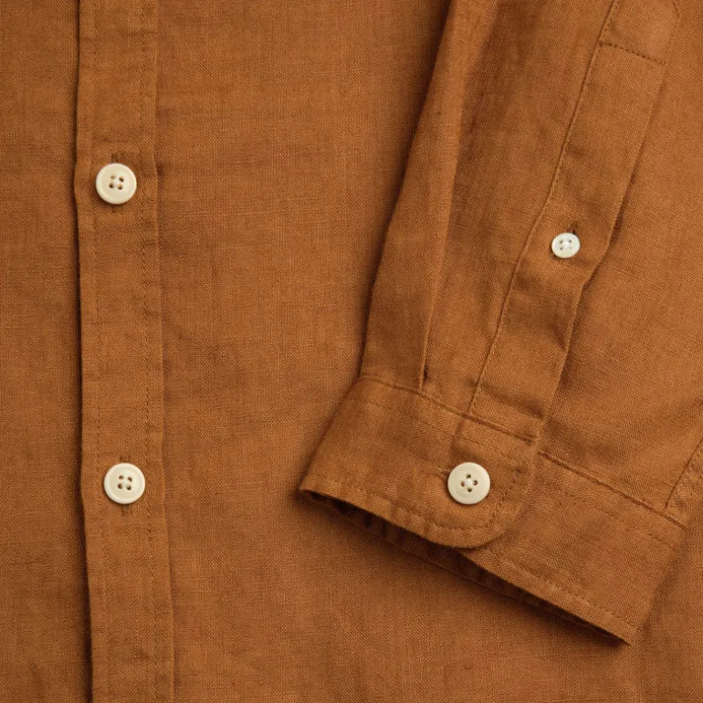 OLIVER SPENCER New York Special Shirt Bridford in Orange