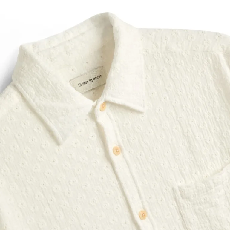 OLIVER SPENCER New York Special Shirt Garson in White