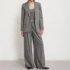 OTTOD AME Jacket with One Button in White/Black