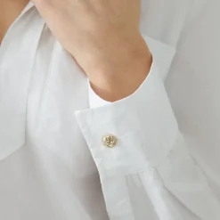 OUI 91881 Blouse in Optic White