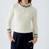 OUI 91938 Jumper in Off White